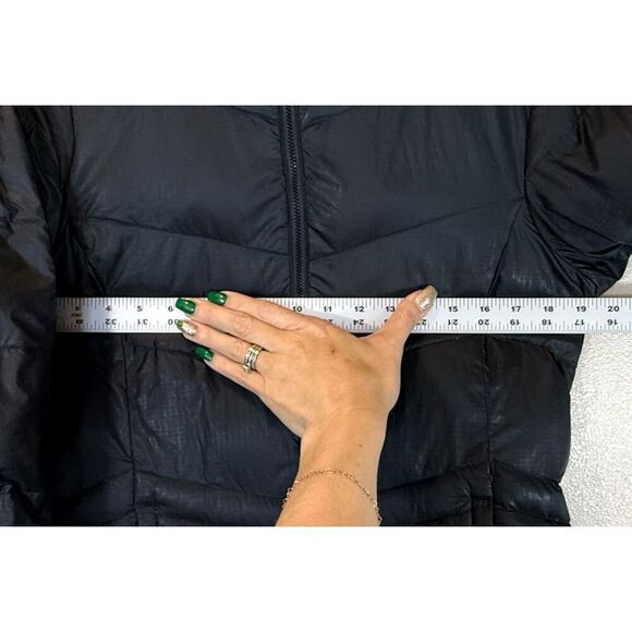 Columbia Black Omni-Heat 650 Down Filled Midi Puffer Jacket Women’s Small - Picture 15 of 16